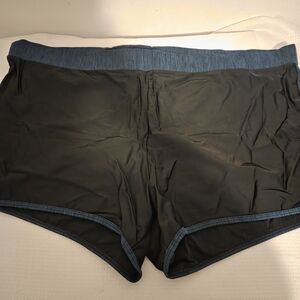 Women's Navy Trim Swim Shorts